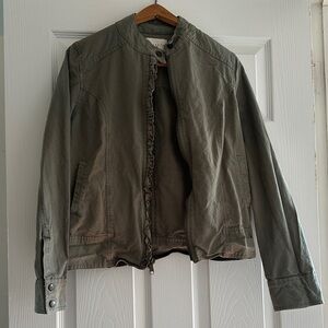 Sanctuary Surplus women’s okive/khaki green jacket size M